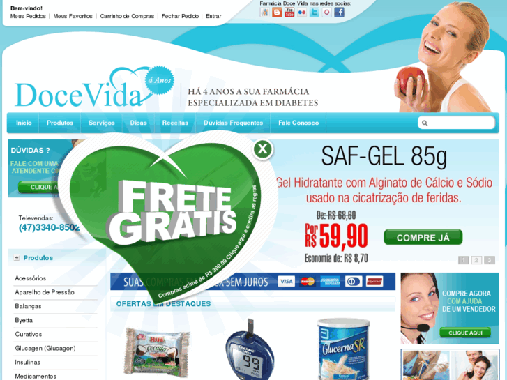 www.farmaciadocevida.com.br