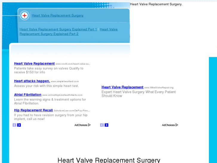 www.heartvalvereplacementsurgery.com