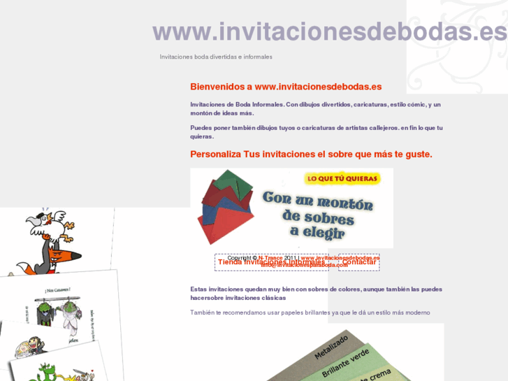 www.invitacionesdebodas.es