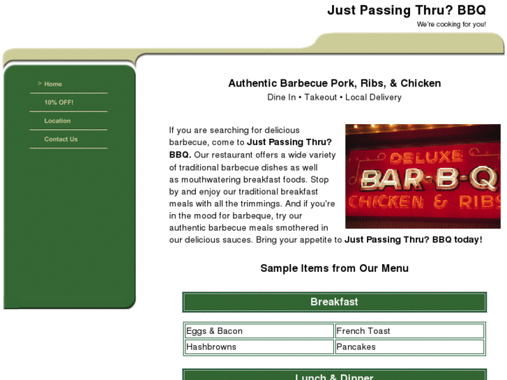 www.justpassingthrubbq.com