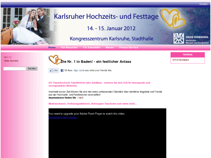 www.karlsruher-hochzeitstage.de