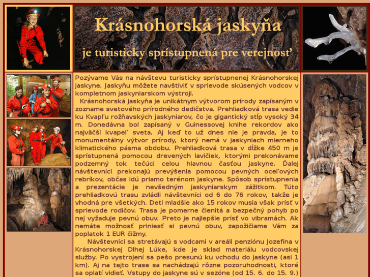 www.krasnohorskajaskyna.sk