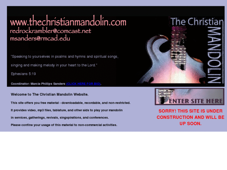 www.thechristianmandolin.com