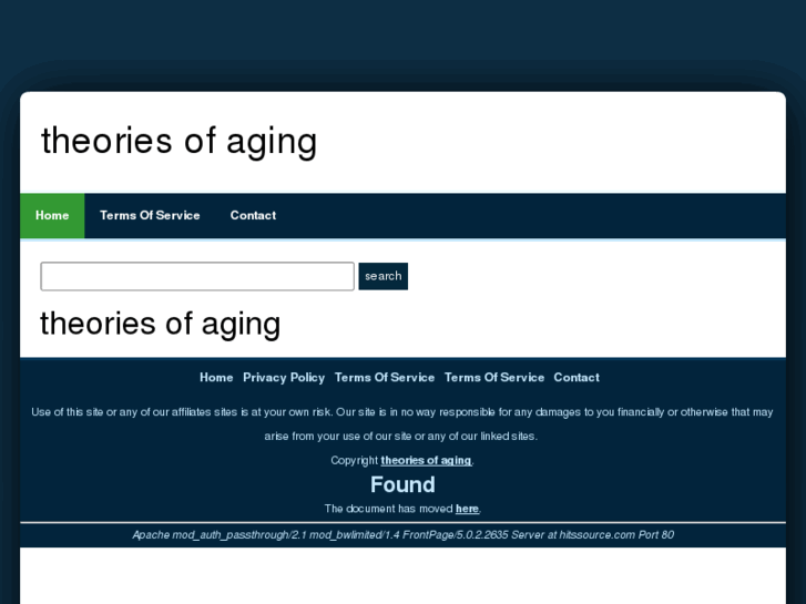 www.theoriesofaging.net