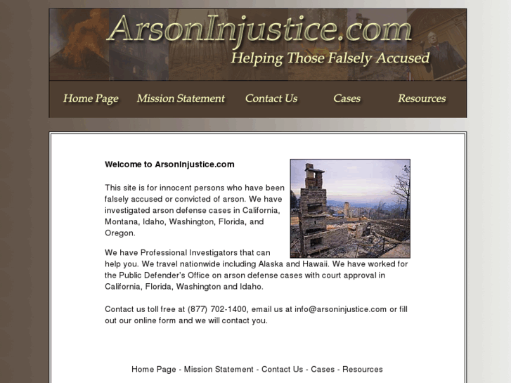 www.arsoninjustice.com