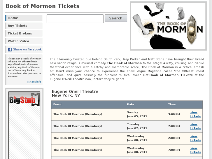 www.bookofmormontickets.org