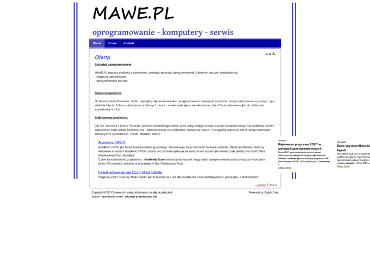 www.mawe.pl