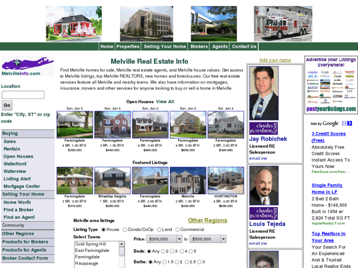 www.melville-real-estate.com