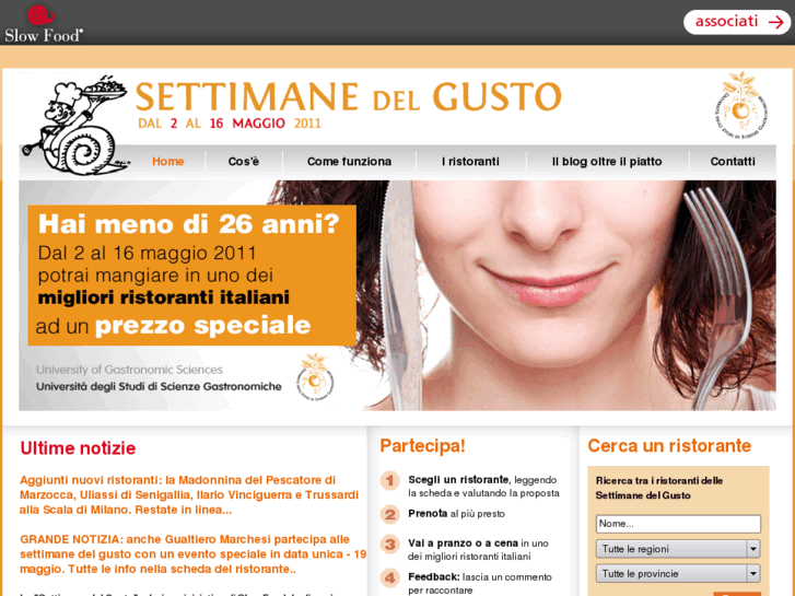 www.settimanedelgusto.it