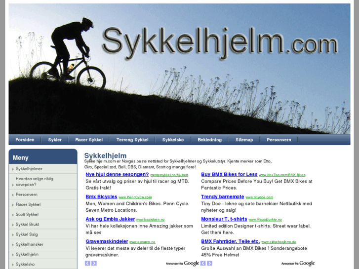 www.sykkelhjelm.com