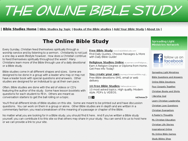 www.theonlinebiblestudy.com