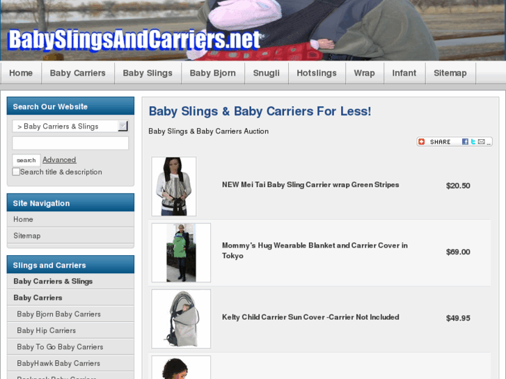 www.babyslingsandcarriers.net