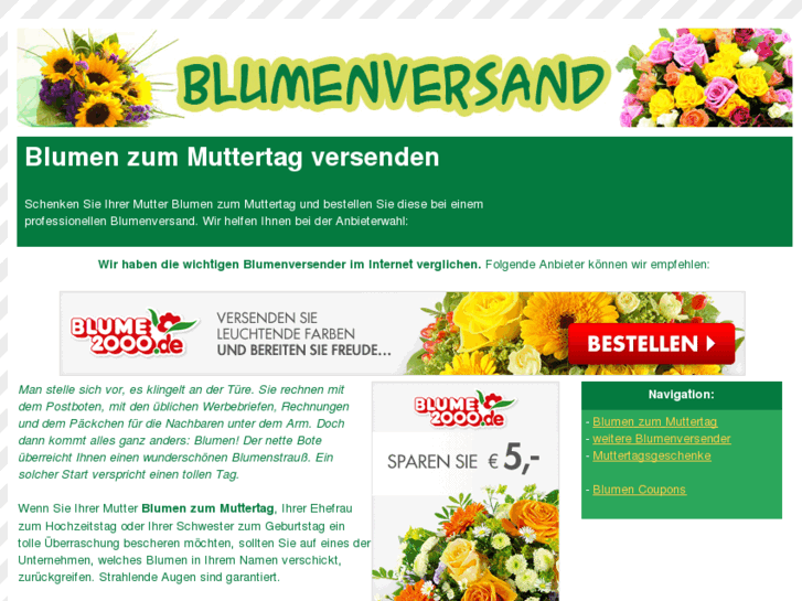 www.blumenzummuttertag.com