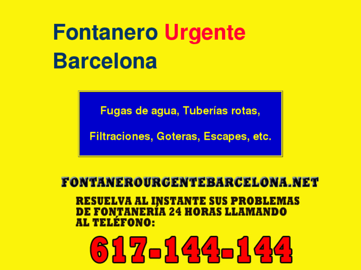 www.fontanerourgentebarcelona.net