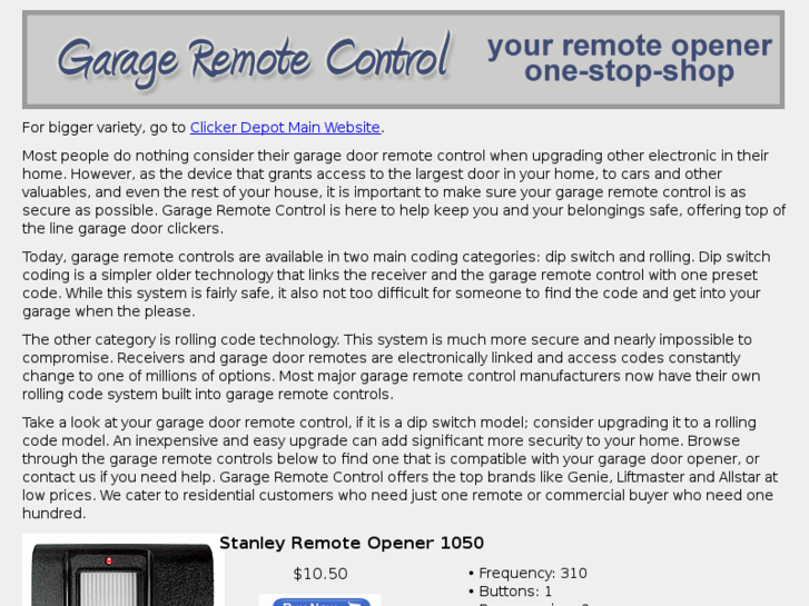 www.garage-remote-control.com