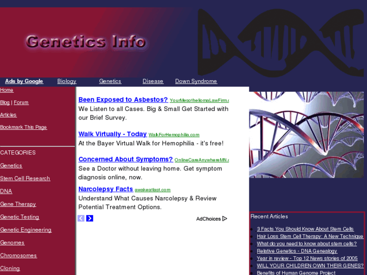 www.geneticsinfo.com