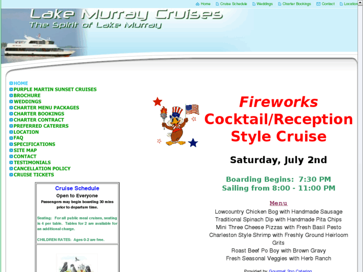 www.lakemurraycruises.com