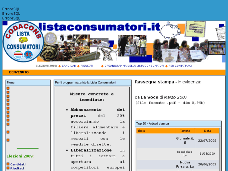 www.listaconsumatori.it