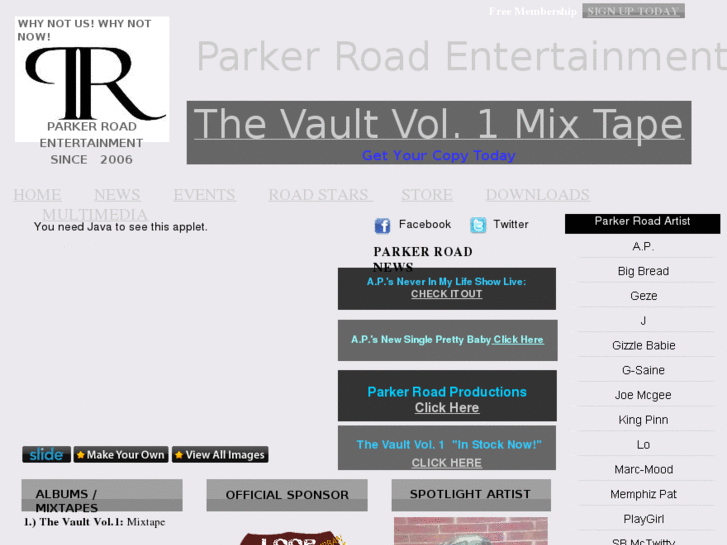 www.parkeroad.com