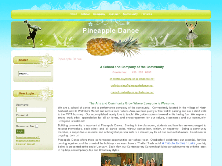 www.pineappledance.net