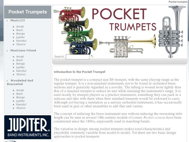 www.pockettrumpets.net