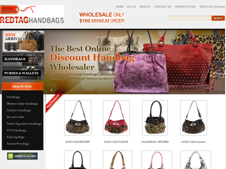 www.redtaghandbags.com