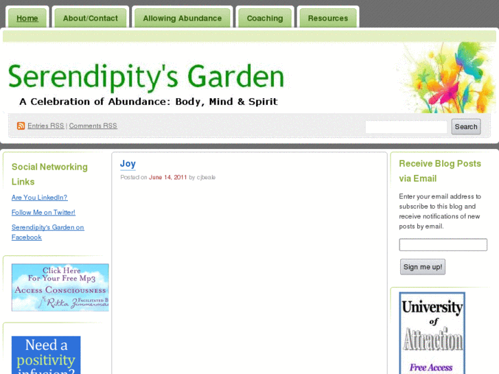 www.serendipitysgarden.info