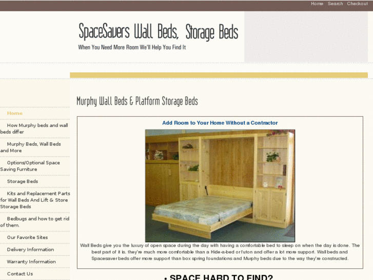 www.spacesaverswallbeds.com