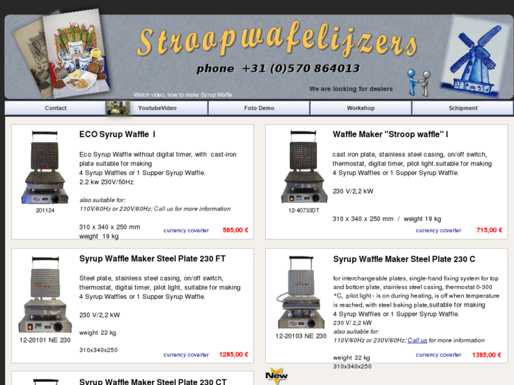 www.stroopwafelijzers.com