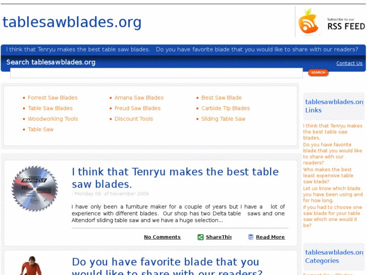 www.tablesawblades.org