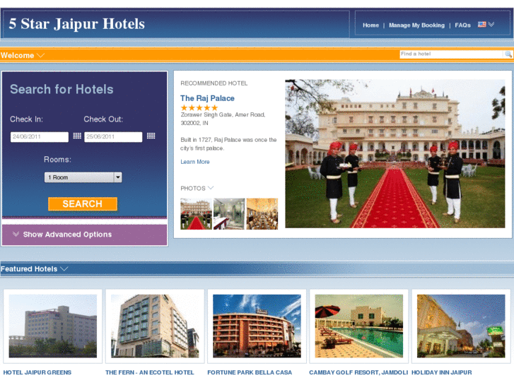 www.5starjaipurhotels.com