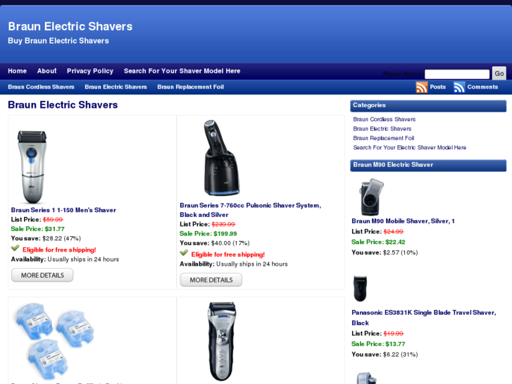 www.braun-electric-shavers.org