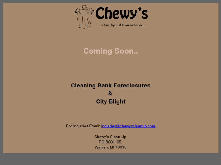 www.chewyscleanup.com