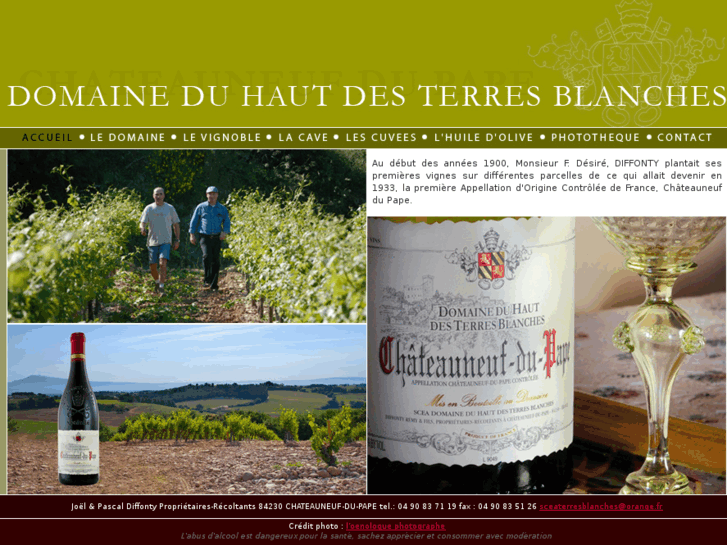 www.domaineduhautdesterresblanches.com