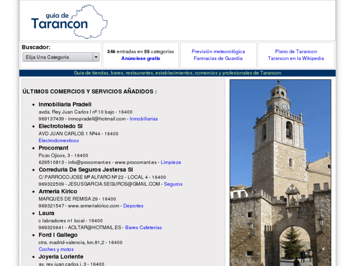 www.guiadetarancon.es