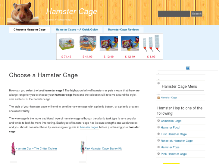 www.hamstercage.org.uk