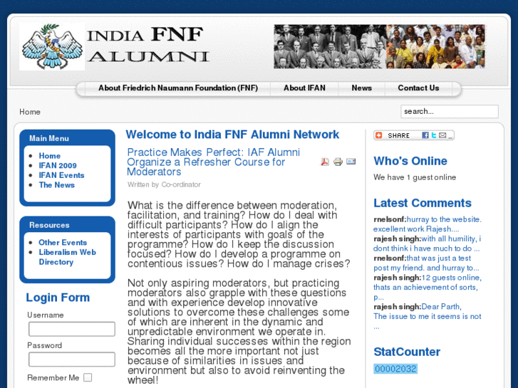 www.indiafnfalumni.org