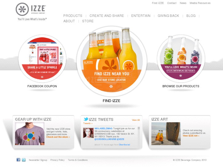 www.izze.com