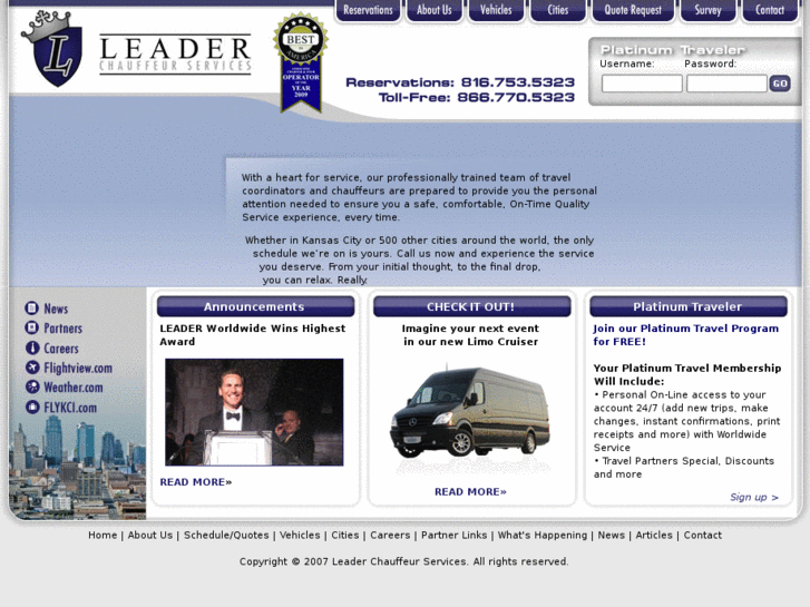 www.leaderlimo.com