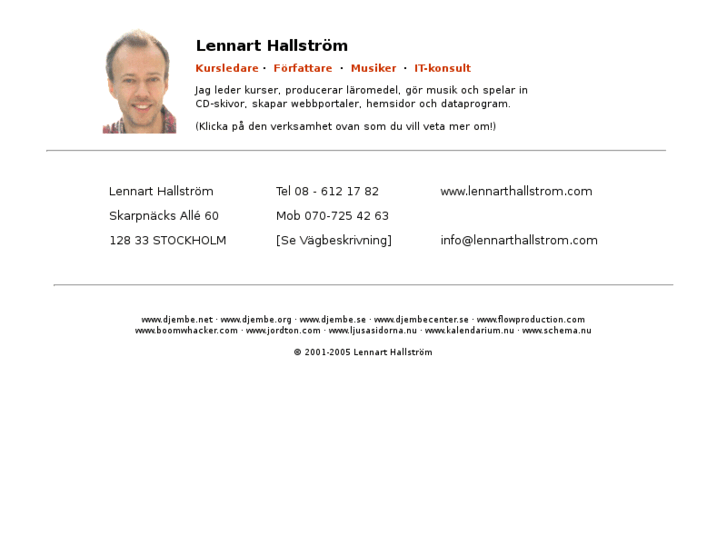 www.lennarthallstrom.com