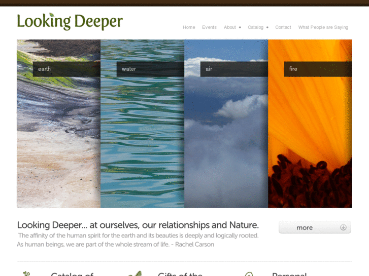 www.lookingdeeper.info