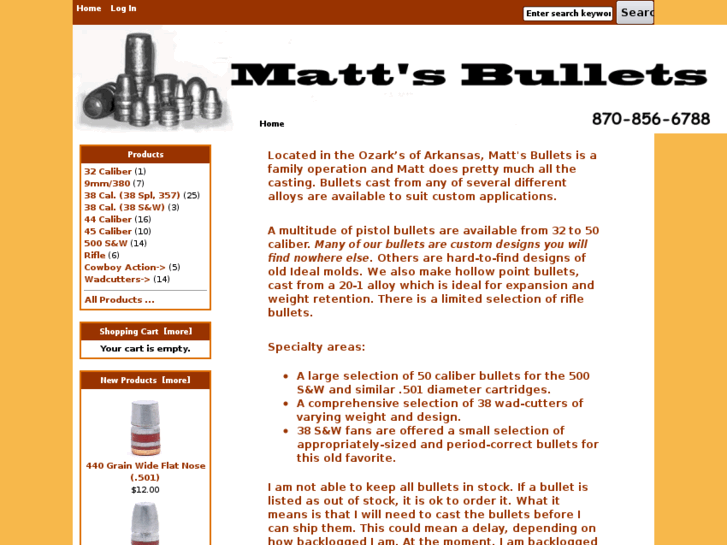 www.mattsbullets.com