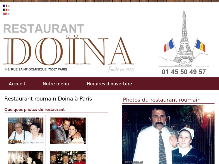 www.restaurant-paris-doina.com