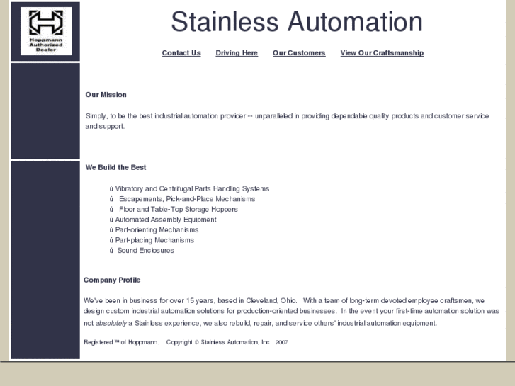 www.stainlessautomation.com