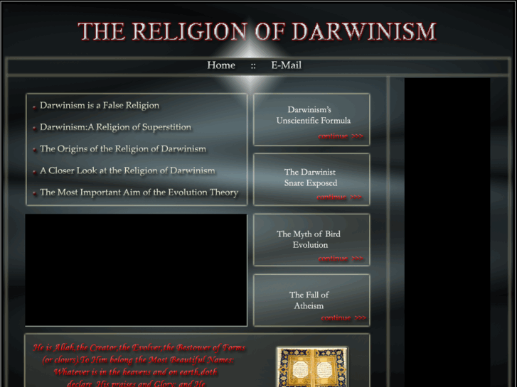 www.thereligionofdarwinism.com