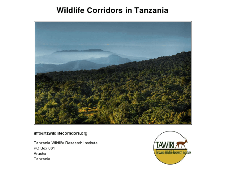 www.tzwildlifecorridors.org