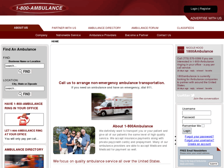 www.1800ambulance.net