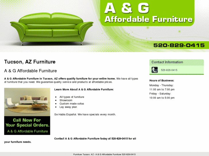 www.a-g-affordable-furniture.com