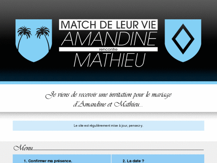 www.amandineetmathieu.com