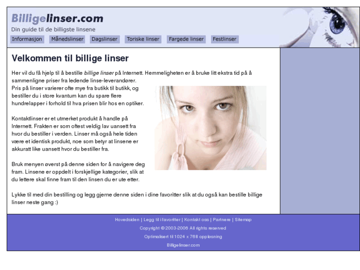 www.billigelinser.com